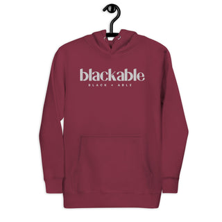 Blackable Branded Essentials Hoodie (Unisex) | Blackable – Black - Owned Woman - Owned Fashion Tech
