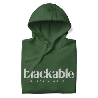 Blackable Branded Essentials Hoodie (Unisex) | Blackable – Black - Owned Woman - Owned Fashion Tech