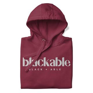 Blackable Branded Essentials Hoodie (Unisex) | Blackable – Black - Owned Woman - Owned Fashion Tech