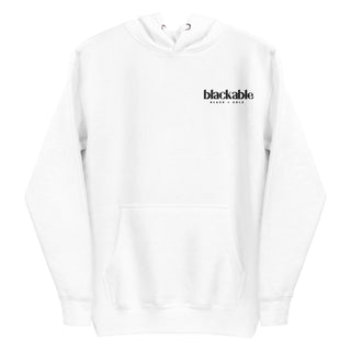 Blackable Branded Essentials Hoodie (Unisex) | Blackable – Black - Owned Woman - Owned Fashion Tech