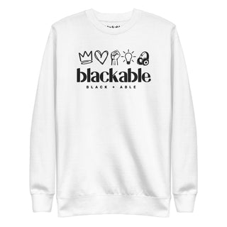 Blackable Branded Essentials Icon Sweatshirt | Blackable – Black - Owned Woman - Owned Fashion Tech