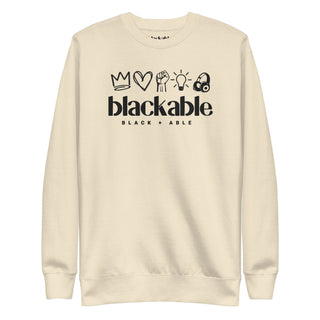 Blackable Branded Essentials Icon Sweatshirt | Blackable – Black - Owned Woman - Owned Fashion Tech