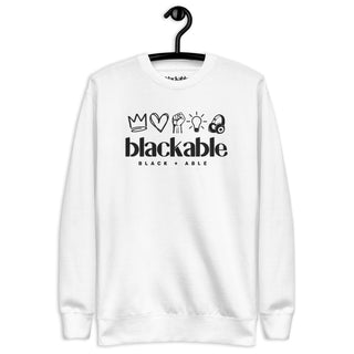 Blackable Branded Essentials Icon Sweatshirt | Blackable – Black - Owned Woman - Owned Fashion Tech