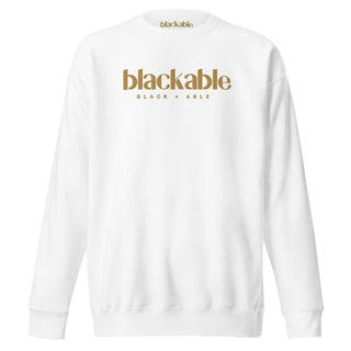 Blackable Branded Essentials Premium Sweatshirt | Blackable – Black - Owned Woman - Owned Fashion Tech