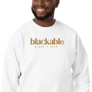 Blackable Branded Essentials Premium Sweatshirt | Blackable – Black - Owned Woman - Owned Fashion Tech
