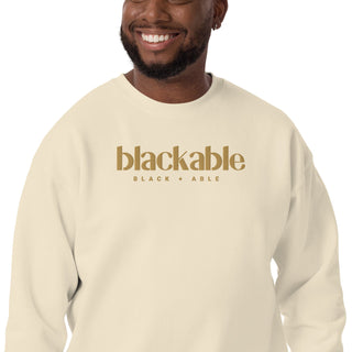 Blackable Branded Essentials Premium Sweatshirt | Blackable – Black - Owned Woman - Owned Fashion Tech