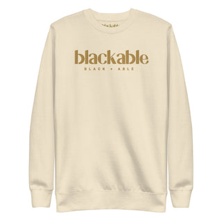 Blackable Branded Essentials Premium Sweatshirt | Blackable – Black - Owned Woman - Owned Fashion Tech