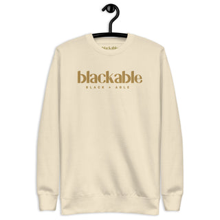 Blackable Branded Essentials Premium Sweatshirt | Blackable – Black - Owned Woman - Owned Fashion Tech