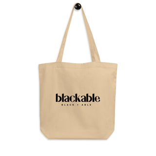 Blackable Branded Essentials Printed Tote | Blackable – Black - Owned Woman - Owned Fashion Tech
