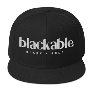 Blackable Branded Essentials Snapback | Blackable – Black - Owned Woman - Owned Fashion Tech
