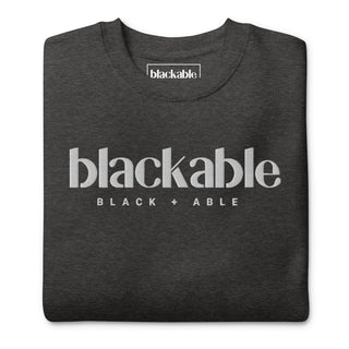 Blackable Branded Essentials Sweatshirt | Blackable – Black - Owned Woman - Owned Fashion Tech