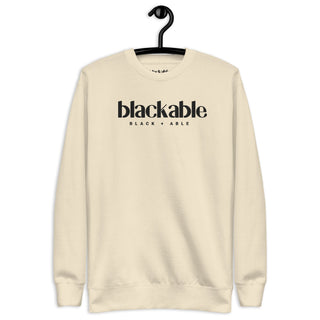 Blackable Branded Essentials Sweatshirt | Blackable – Black - Owned Woman - Owned Fashion Tech