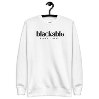 Blackable Branded Essentials Sweatshirt | Blackable – Black - Owned Woman - Owned Fashion Tech