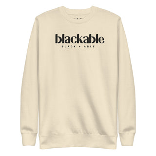 Blackable Branded Essentials Sweatshirt | Blackable – Black - Owned Woman - Owned Fashion Tech