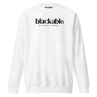 Blackable Branded Essentials Sweatshirt | Blackable – Black - Owned Woman - Owned Fashion Tech