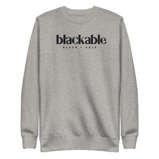 Blackable Branded Essentials Sweatshirt | Blackable – Black - Owned Woman - Owned Fashion Tech