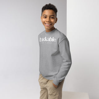 Blackable Branded Essentials Youth Sweatshirt | Blackable – Black - Owned Woman - Owned Fashion Tech