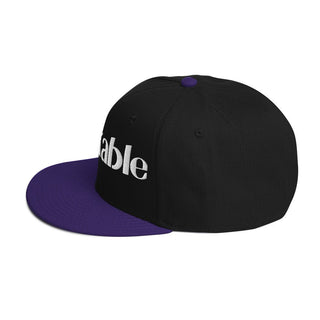 Blackable Classic Snapback Hat | Blackable – Black - Owned Woman - Owned Fashion Tech