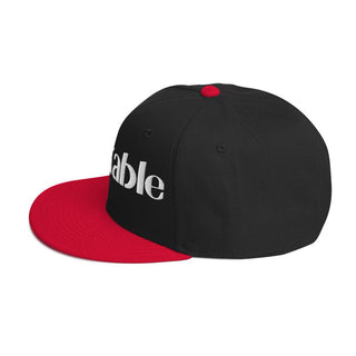 Blackable Classic Snapback Hat | Blackable – Black - Owned Woman - Owned Fashion Tech