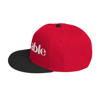 Blackable Classic Snapback Hat | Blackable – Black - Owned Woman - Owned Fashion Tech