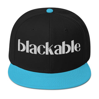 Blackable Classic Snapback Hat | Blackable – Black - Owned Woman - Owned Fashion Tech