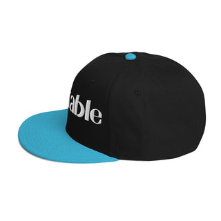 Blackable Classic Snapback Hat | Blackable – Black - Owned Woman - Owned Fashion Tech