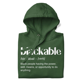 Blackable Definition Hoodie (Unisex) | Blackable – Black - Owned Woman - Owned Fashion Tech