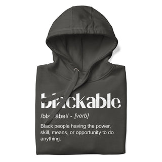 Blackable Definition Hoodie (Unisex) | Blackable – Black - Owned Woman - Owned Fashion Tech
