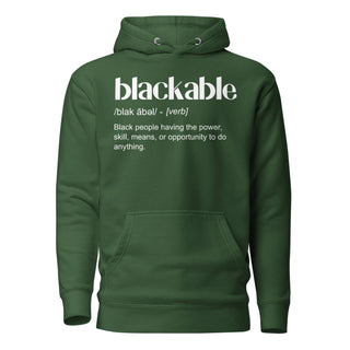 Blackable Definition Hoodie (Unisex) | Blackable – Black - Owned Woman - Owned Fashion Tech