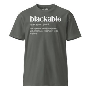 Blackable Definition T-shirt | Blackable – Black - Owned Woman - Owned Fashion Tech
