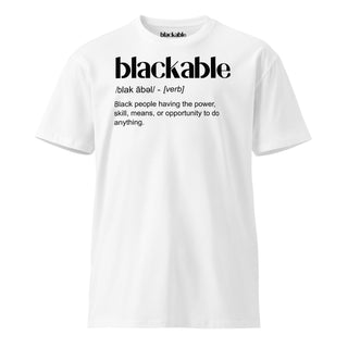 Blackable Definition T-shirt | Blackable – Black - Owned Woman - Owned Fashion Tech