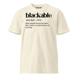Blackable Definition T-shirt | Blackable – Black - Owned Woman - Owned Fashion Tech