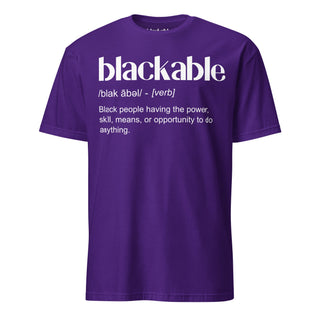Blackable Definition T-Shirt (Multiple Colors) | Blackable – Black - Owned Woman - Owned Fashion Tech