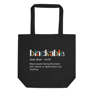 Blackable Definition Tote Bag | Blackable – Black - Owned Woman - Owned Fashion Tech