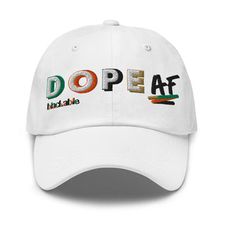 Blackable Dope AF Dad Hat | Blackable – Black - Owned Woman - Owned Fashion Tech