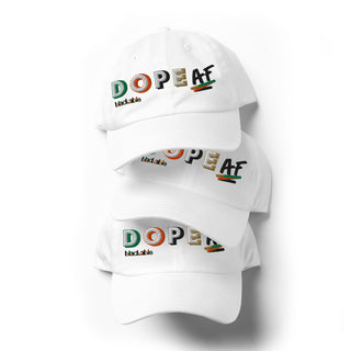 Blackable Dope AF Dad Hat | Blackable – Black - Owned Woman - Owned Fashion Tech