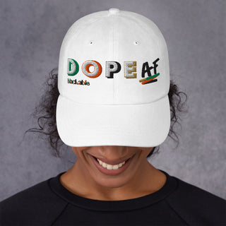 Blackable Dope AF Dad Hat | Blackable – Black - Owned Woman - Owned Fashion Tech