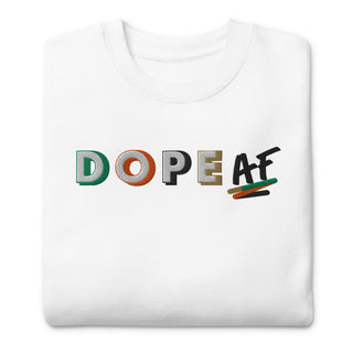 Blackable Dope AF Sweatshirt | Blackable – Black - Owned Woman - Owned Fashion Tech