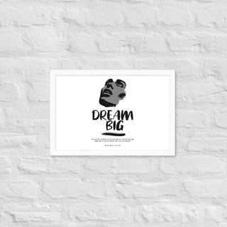 Blackable Dream Big Framed Poster | Blackable – Black - Owned Woman - Owned Fashion Tech