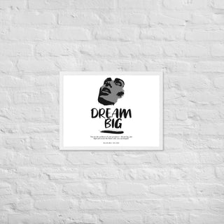 Blackable Dream Big Framed Poster | Blackable – Black - Owned Woman - Owned Fashion Tech