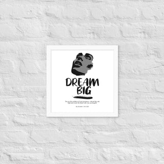 Blackable Dream Big Framed Poster | Blackable – Black - Owned Woman - Owned Fashion Tech