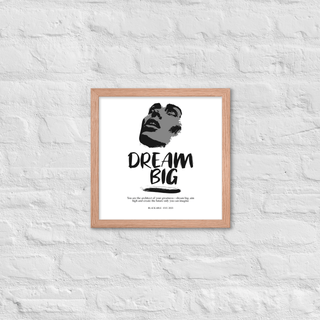 Blackable Dream Big Framed Poster | Blackable – Black - Owned Woman - Owned Fashion Tech