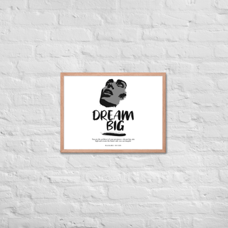 Blackable Dream Big Framed Poster | Blackable – Black - Owned Woman - Owned Fashion Tech