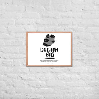 Blackable Dream Big Framed Poster | Blackable – Black - Owned Woman - Owned Fashion Tech