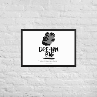Blackable Dream Big Framed Poster | Blackable – Black - Owned Woman - Owned Fashion Tech