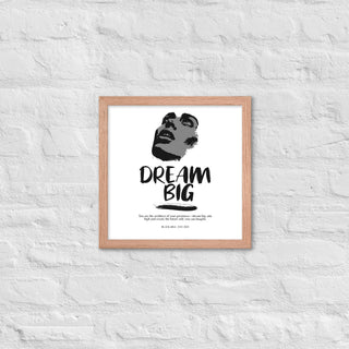 Blackable Dream Big Framed Poster | Blackable – Black - Owned Woman - Owned Fashion Tech