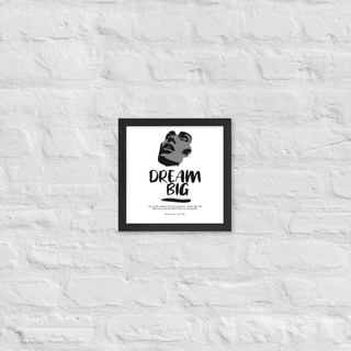 Blackable Dream Big Framed Poster | Blackable – Black - Owned Woman - Owned Fashion Tech