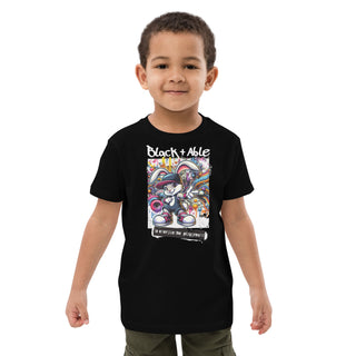 Blackable Energize the Playground Kids T-shirt | Blackable – Black - Owned Woman - Owned Fashion Tech