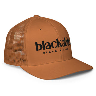 Blackable Gold Trucker Hat | Blackable – Black - Owned Woman - Owned Fashion Tech