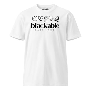 Blackable Icon Premium T-shirt | Blackable – Black - Owned Woman - Owned Fashion Tech